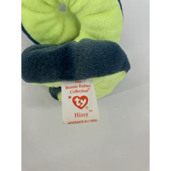 Ty Beanie Babies Hissy Snake 1997 - Picture 4 of 8